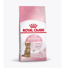 Корм сухой для стерилизованных котят от 6 до 12 месяцев ROYAL CANIN Kitten Sterilised, полнорационный, Россия, 2кг