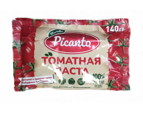 Томатная паста STORIELLA PICANTO, Россия, 140г