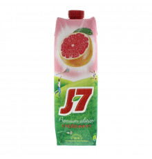 Нектар J7 грейпфруктовый с мякотью для детского питания, Россия, 0,97л