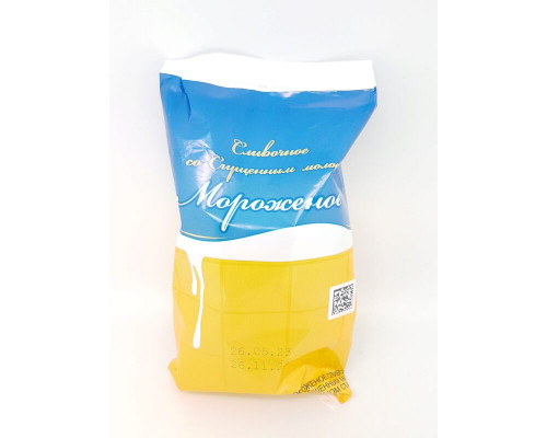 Мороженое АО СЕВЕРОДВИНСК-МОЛОКО Сливочное  65г/70г ванильное со сгущеным молоком БЗМЖ