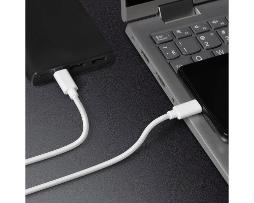 Кабель Windigo,micro-USB,2А,зарядка+передача данных,ТРЕ оплетка,1м,белый.Китай