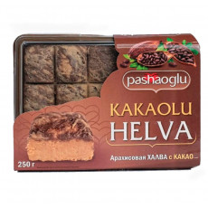 Халва арахисовая PASHAOGLU с какао, Россия, 250г