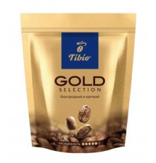 Кофе растворимый TIBIO Gold Selection натуральный сублимированный, Россия, 75г