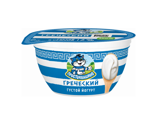 Йогурт ПРОСТОКВАШИНО Греческий густой 2%, без змж, Россия, 135г