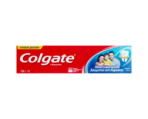 Зубная паста "Colgate" 144г/100мл Свежая Мята