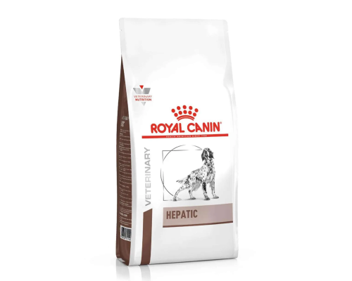 Корм сухой для взрослых собак ROYAL CANIN Hepatic, диетический, для всех пород, полнорационный, Франция, 12кг