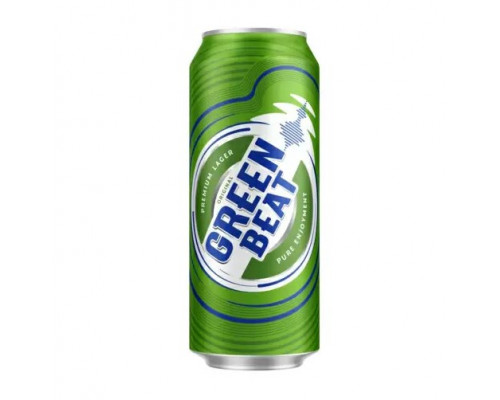 Пиво "Гринбит" 0,45л светлое 4,6% ж/б 