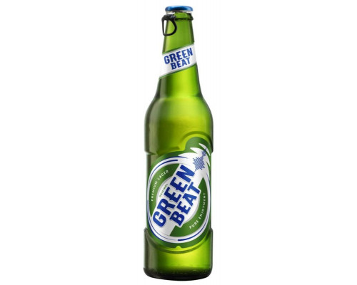 Пиво "Гринбит" 0,45л светлое 4,6% ст/б