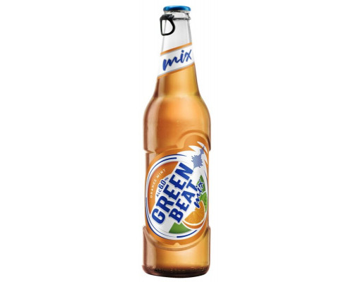 Напиток пивной "Гринбит Микс Апельсин Мята" 0,45л 6%