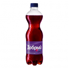 Напиток безалкогольный ДОБРЫЙ Лесные ягоды ароматизированный сильногазированный, Россия, 0,5л
