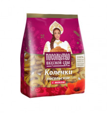 Колечки ПОСОЛЬСТВО ВКУСНОЙ ЕДЫ Посольские с маком, Россия, 130г