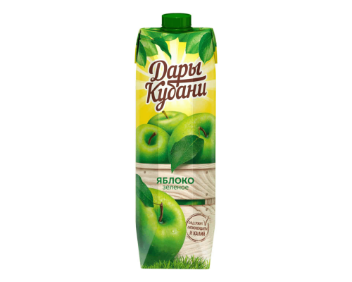 Нектар ДАРЫ КУБАНИ Яблоко осветленный, Россия, 0,95л