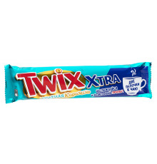 Печенье сахарное TWIX Xtra Солёная карамель, Россия, 82г (2*41г)