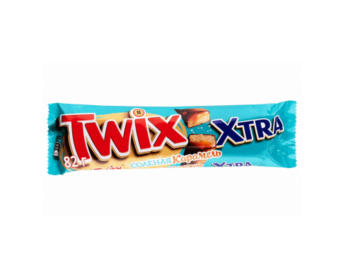 Печенье сахарное TWIX Xtra Солёная карамель, Россия, 82г (2*41г)