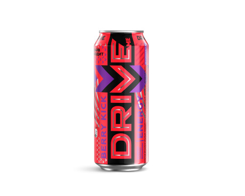 Напиток энергетический DRIVE Me Berry Kick, газированный безалкогольный, Россия, 0,449л