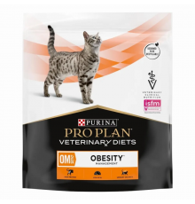 Корм сухой для взрослых кошек PRO PLAN 350г Veterinary Diets OM, для снижения избыточной массы тела,с низкой калорийностью, полнорационный, диетический, Италия