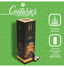 Конфеты шоколадные COUTURIER CHOCOLATE Liquor line с начинкой со вкусом сливочного ликёра, Россия, 105г