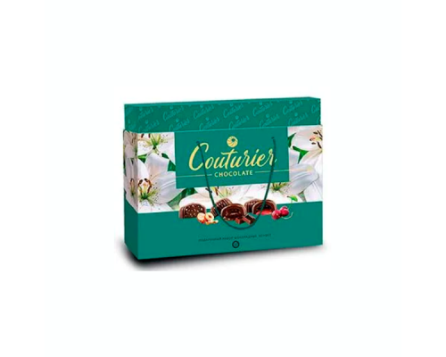 Набор шоколадных конфет COUTURIER CHOCOLATE Лилии двойная,тв/у, Россия, 320г