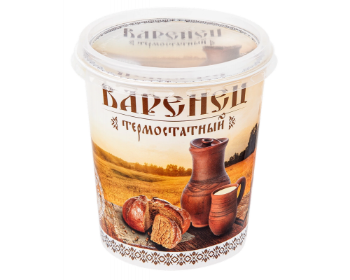 Варенец РОСТАГРОЭКСПОРТ Термостатный 3,5%4,5% продукт кисломолочный без змж, Россия, 320г