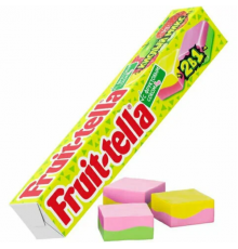 Конфеты жевательные FRUIT-TELLA Кислый микс 2в1, Россия, 41г