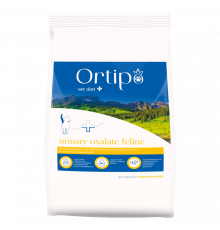 Корм сухой для взрослых кошек ORTIPO Vet Diet Urinary Oxalate Feline, при заболеваниях мочеполовой системы, для всех пород, Россия, 0,5кг