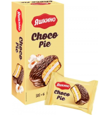 Печенье ЯШКИНО Choco Pie глазированное, Россия, 180г