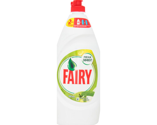 Средство для мытья посуды FAIRY Зелёное яблоко, Россия, 900мл