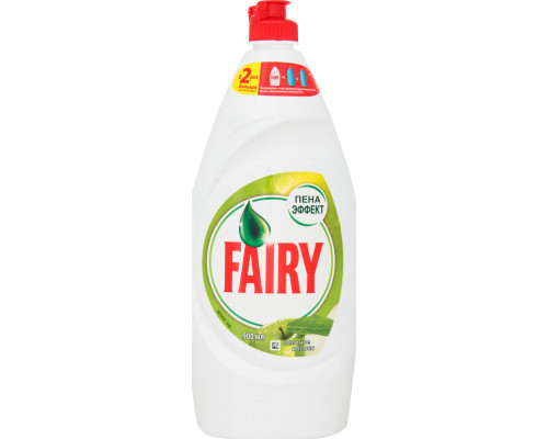 Средство для мытья посуды FAIRY Зелёное яблоко, Россия, 900мл