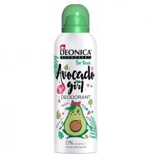 Дезодорант DEONICA For Teens Avocado Girl 8+, Россия, 125мл