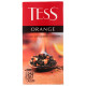 Чай TESS Orange черный, байховый, с ароматом апельсина, пакетированный, Россия, 37,5 г (1.5 г*25)