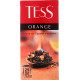 Чай TESS Orange черный, байховый, с ароматом апельсина, пакетированный, Россия, 37,5 г (1.5 г*25)
