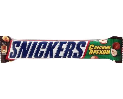 Шок.бат."Snickers"81г лесн.орех.,арах.,фунд.,карам.,нуга