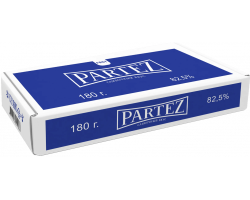 Спред PARTEZ растительно-сливочный 82,5% с змж, Россия, 180г