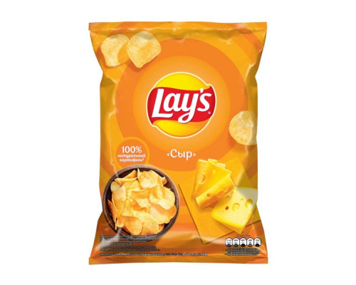 Чипсы картофельные LAY'S Сыр, Россия, 140г