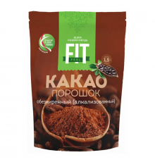Какао-порошок FITFEEL с низким содержанием жира 1,5%, Россия, 150г