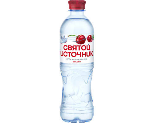 Напиток безалкогольный СВЯТОЙ ИСТОЧНИК со вкусом Вишня негазированный, Россия, 0,5л