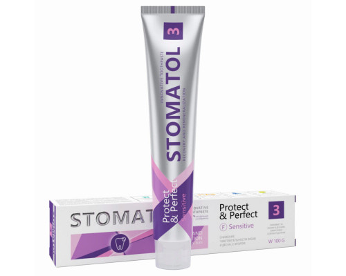 Зубная паста STOMATOL Sensitive профилактическая, Россия, 100г