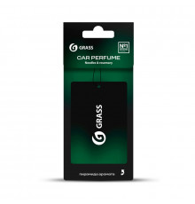 Ароматизатор воздуха GRASS (Needles & rosemary) картонный, Россия