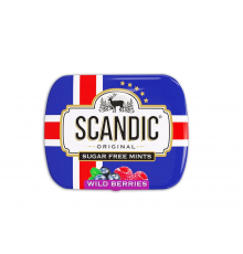Конфеты SCANDIC без сахара со вкусом Лесные ягоды, Россия, 14г