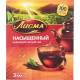 Чай ЛИСМА индийский черный байховый, Россия, 180г (100*1,8г)