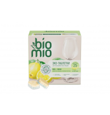 Эко-таблетки BIO MIO для посудомоечных машин мини, Россия, 10*25шт