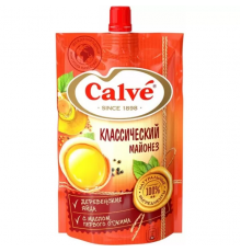 Майонез CALVE Классический 50%, Россия, 400мл