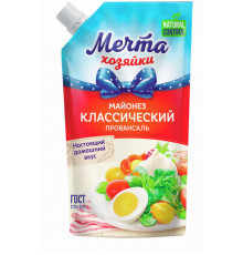 Майонез МЕЧТА ХОЗЯЙКИ Провансаль классический 50,5%, Россия, 336г