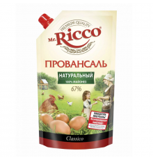 Майонез MR.RICCO Провансаль 67%, Россия, 750г