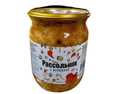 Рассольник с перловкой, Россия, 500г