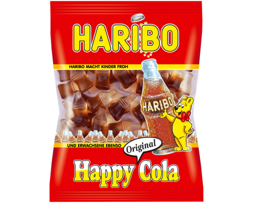 Мармелад жевательный HARIBO Happy Cola, Турция, 80г
