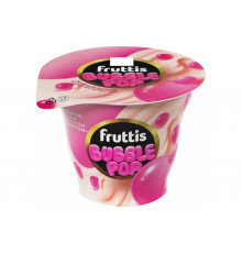 Продукт йогуртный FRUTTIS Со вкусом Бабл-Гам и желейными шариками, 4,4%,пл/с, Россия, 180г