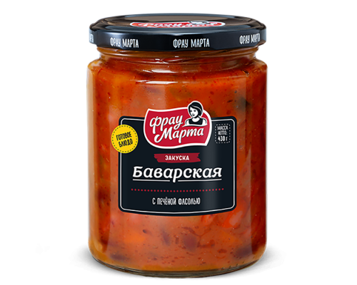 Закуска овощная ФРАУ МАРТА Баварская, Беларусь,430г