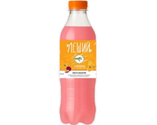 Напиток безалкогольный ЛЕШИЙ Тропики сильногазированный, Россия, 0,5л