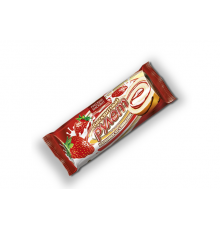 Рулет бисквитный РУССКИЙ БИСКВИТ со вкусом клубники, Россия,175г 